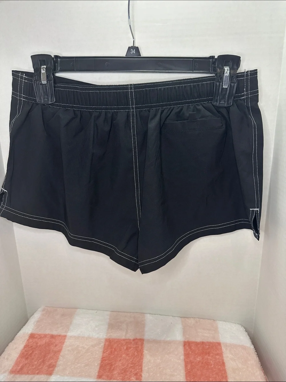 ZeroXposur Athletic Swim/Training Shorts with White Stitching size L
